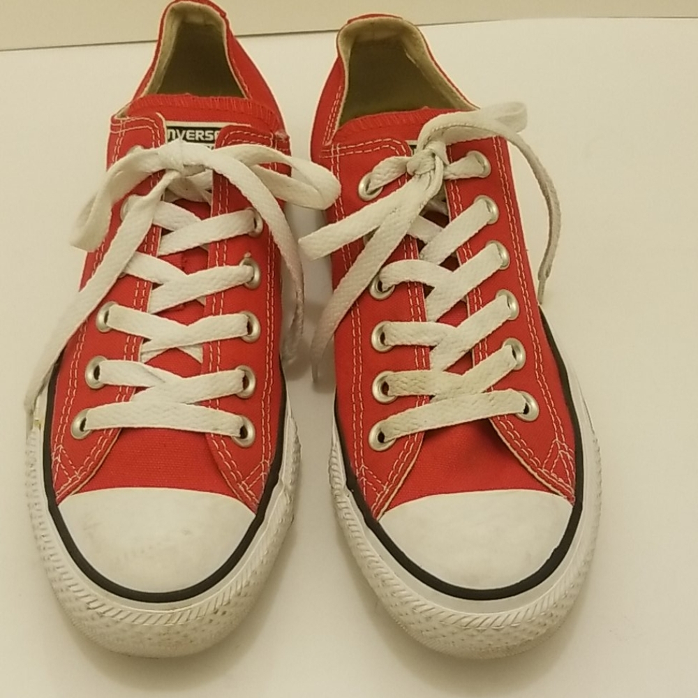 Converse All Star Womens 7 Mens 5 RED - Picture 2 of 10